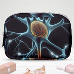 Organism Neon Science Make Up Pouch (small) by Ndabl3x