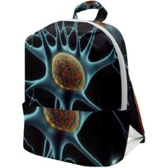 Organism Neon Science Zip Up Backpack by Ndabl3x