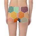 Abstract Hex Hexagon Grid Pattern Honeycomb Boyleg Bikini Bottoms View2