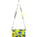 Sheets Pattern Picture Detail Mini Crossbody Handbag View1