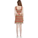 Christmas-papers-red-and-green Velour Cutout Dress View2