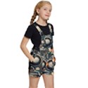 Technology Robot Internet Processor Kids  Short Overalls View3