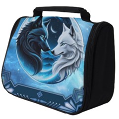 Awesome Wolves Full Print Travel Pouch (big) by FantasyArt