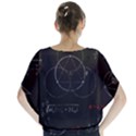 Math Board Circuit Circuits Computer Shield Tech Technology Batwing Chiffon Blouse View2