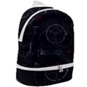 Math Board Circuit Circuits Computer Shield Tech Technology Zip Bottom Backpack View2