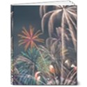 Firework Fireworks Display Lake 8  x 10  Hardcover Notebook View1