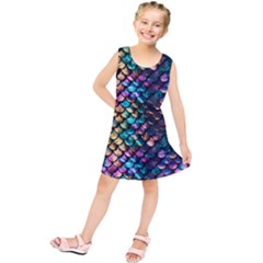 Rainbow Scales Kids  Tunic Dress by zappwaits