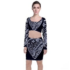 Guitar Pic Top And Skirt Sets by RiverRootsReggae
