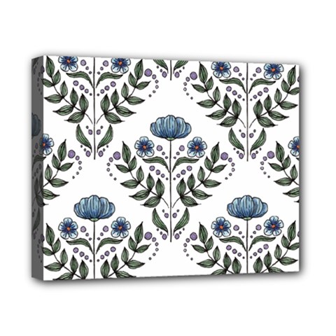 Flower Seamless Pattern Victorian Canvas 10  X 8  (stretched) by Loisa77