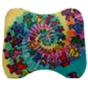 Tie Dye Grateful Dead Bears Velour Head Support Cushion View1