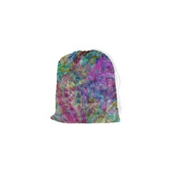 Abstract Candies Drawstring Pouch (xs) by kaleidomarblingart