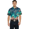 Amazing Aurora Borealis Colors Men s Short Sleeve Pocket Shirt  View1