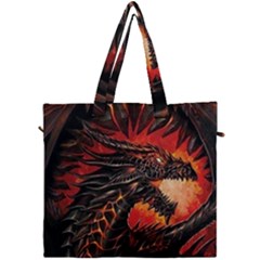 Dragon Canvas Travel Bag by Ndabl3x
