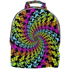 3d Grateful Dead 90 s Neon Dancing Bears Mini Full Print Backpack by Perong