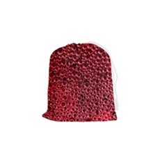 Drops Water Drops Trypophobia Drawstring Pouch (small) by Salmanaz77
