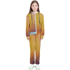 Rain Water Raindrops Droplets Kids  Tracksuit by Salmanaz77