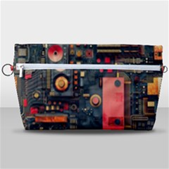 Tech Technology Pattern Handbag Organizer by Salmanaz77