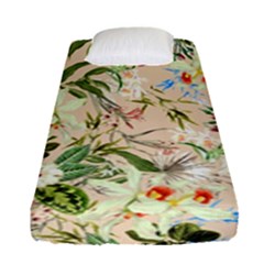 Textile Fabric Tropical Fitted Sheet (single Size) by Paksenen