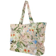 Textile Fabric Tropical Simple Shoulder Bag by Paksenen