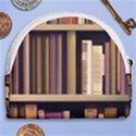 Books Bookshelves Office Fantasy Background Artwork Book Cover Apothecary Book Nook Literature Libra Horseshoe Style Canvas Pouch View2