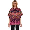 Trippy Garland Women s Batwing Button Up Shirt View1