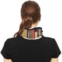 Books Bookshelves Office Fantasy Background Artwork Book Cover Apothecary Book Nook Literature Libra Face Covering Bandana (Two Sides) View2