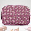 Whimsy Chickens Pattern Make Up Pouch (Small) View1