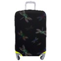 Background Pattern Dragonfly Luggage Cover (Medium) View1