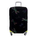 Background Pattern Dragonfly Luggage Cover (Small) View1