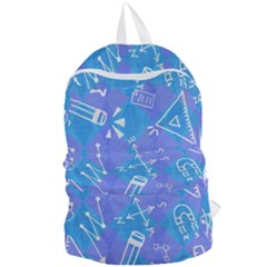 Background Abstract Texture Pattern Foldable Lightweight Backpack by Posterlux