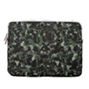 Hunting Motif Camouflage Pattern Print Bk 14  Vertical Laptop Sleeve Case With Pocket View1