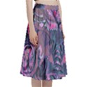 Alien Architecture Ii A-Line Full Circle Midi Skirt With Pocket View3