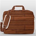 Seamless Wooden Planks Brown Wooden Background MacBook Pro 15  Shoulder Laptop Bag View3