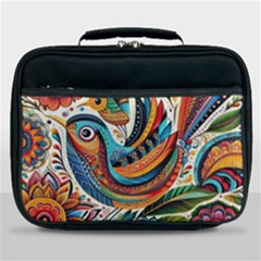 Madhubani Art A Lunch Bag by BellaVistaTshirt02