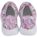 Beautiful Cute Animals Pattern Pink No Lace Lightweight Shoes View4