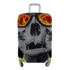 Gothic Elegance, Ironic Dark Art (ai) Luggage Cover (small) by dflcprintsclothing