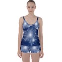 Network Technology Connection Tie Front Two Piece Tankini View1