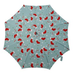 Christmas Pattern Hook Handle Umbrellas (small) by Apen