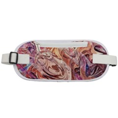 Blend  Rounded Waist Pouch by kaleidomarblingart