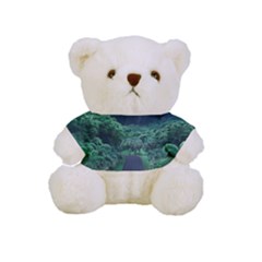 Jungle Road Hawaii Asphalt Mountains Green Full Print Tee For Cuddly Teddy Bear by Bedest