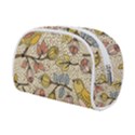 Seamless Pattern With Flower Bird Make Up Case (Small) View2