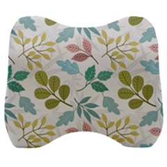 Leaf Seamless Pattern  Velour Head Support Cushion by Safari