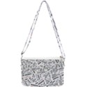 Embrace The Magic Inspirational Phrase Pattern Double Gusset Crossbody Bag View1