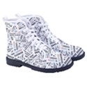 Embrace The Magic Inspirational Phrase Pattern Kid s High-Top Canvas Sneakers View3