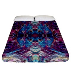 Abstract Symmetry Fitted Sheet (king Size) by kaleidomarblingart