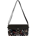 Pearls and stones Removable Strap Clutch Bag View1