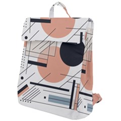 Abstract Architecture Flap Top Backpack by Bedest
