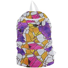 Architecture Glass Abstract Pattern Foldable Lightweight Backpack by Bedest