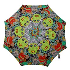 Supersonic Monster Mash Hook Handle Umbrellas (large) by chellerayartisans