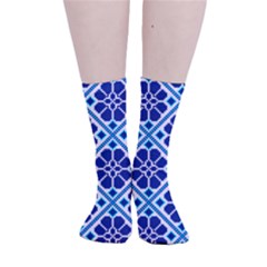 Illustration Of Ukrainian Folk Seamless Pattern Ornament Ethnic Ornament Smooth Crew Length Tube Socks by Grandong